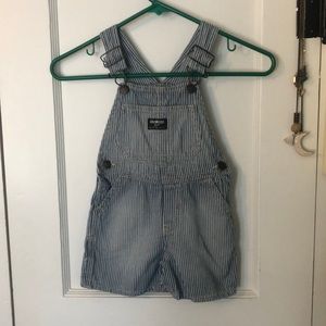 Osh Kosh B’gosh Conductor Overall Shorts